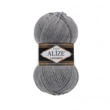 Alize Lanagold, цвет 21 серый меланж