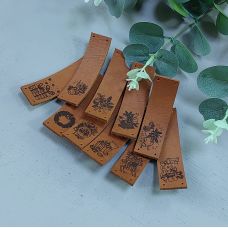 Комплект бирок 20х70 мм, цвет корица