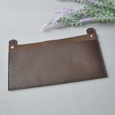 Карман для сумочки, размер 22×12 см, цвет шоколад 