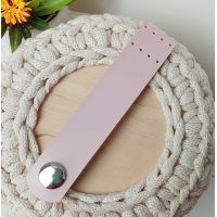 Кнопка для шопера, размер 10х2 см, цвет зефир 