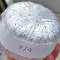Пряжа Kutnor Paillettes, цвет 174 белый