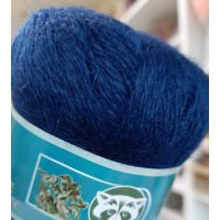 Long Mink Wool, цвет 820 синий
