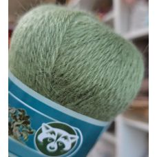 Long Mink Wool, цвет 053 тёплый зелёный 