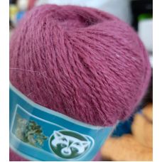 Long Mink Wool, цвет 853 ягодный