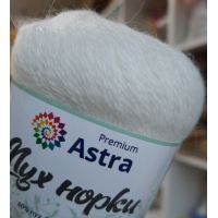 Astra Premium Пух норки, цвет 01 белый 