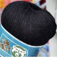 Long Mink Wool, цвет 811 чёрный