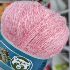Long Mink Wool, цвет 859 розовый меланж