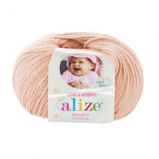 Alize Baby Wool, цвет 382 пудра