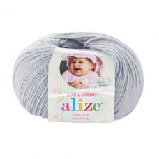Alize Baby Wool, цвет 52 талая вода