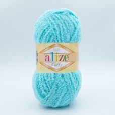 Alize Softy, цвет 128 светлая бирюза