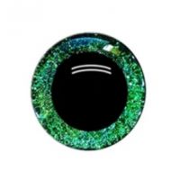 Глаза 16 мм, цвет зелёный 