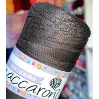 Maccaroni PP Macrame 2 мм, цвет коричневый