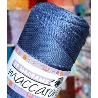 Maccaroni PP Macrame 2 мм, цвет индиго