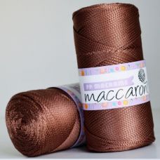 Maccaroni PP Macrame 2 мм, цвет шоколад