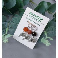 Маркеры для вязания, клубок