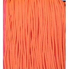 Шнур полиэфирный 3 мм, цвет оранжевый люминисцентный 258