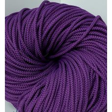 Шнур полиэфирный 5 мм, цвет фиолетовый 47