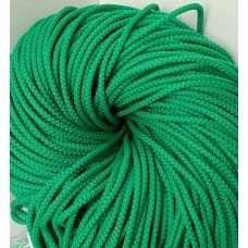 Шнур полиэфирный 3 мм, цвет зелёный 57