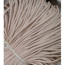 Шнур полиэфирный Lotos 4 мм, 100 м, цвет латте 