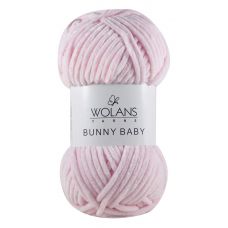 Пряжа Wolans Bunny Baby, цвет 04 светло-розовый