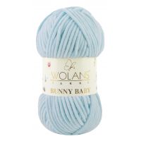 Пряжа Wolans Bunny Baby, цвет 48 облако