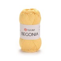 Пряжа YarnArt Begonia, цвет 4653 жёлтый