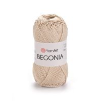 Пряжа YarnArt Begonia, цвет 4660 бежевый