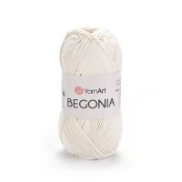 Пряжа YarnArt Begonia, цвет 6282 кремовый