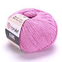 YarnArt Jeans, цвет 20 розовый