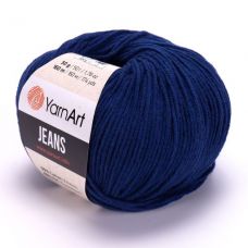 YarnArt Jeans, цвет 54 тёмно-синий