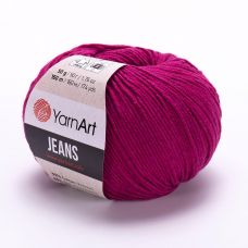 YarnArt Jeans, цвет 91 цикламен