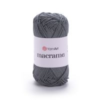 YarnArt Macrame 2 мм, цвет 159 тёмно-серый
